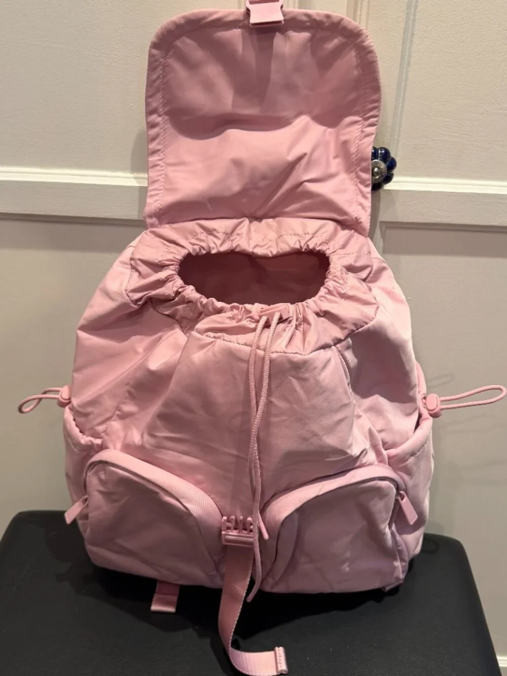 NWT Away Featherlight Cargo Backpack in Glacier Pink
